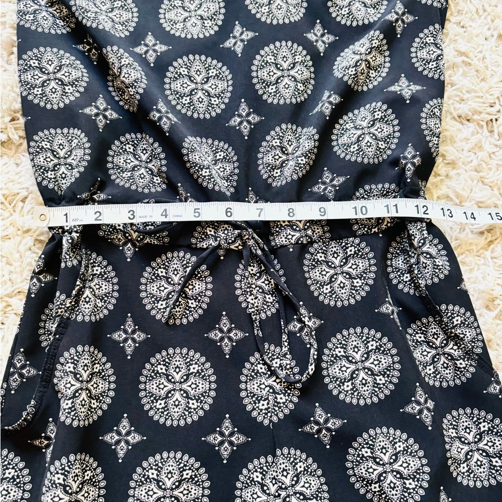Aeropostale Black and Gray Jumpsuit with Tapered‎ Leg - Picture 11 of 12